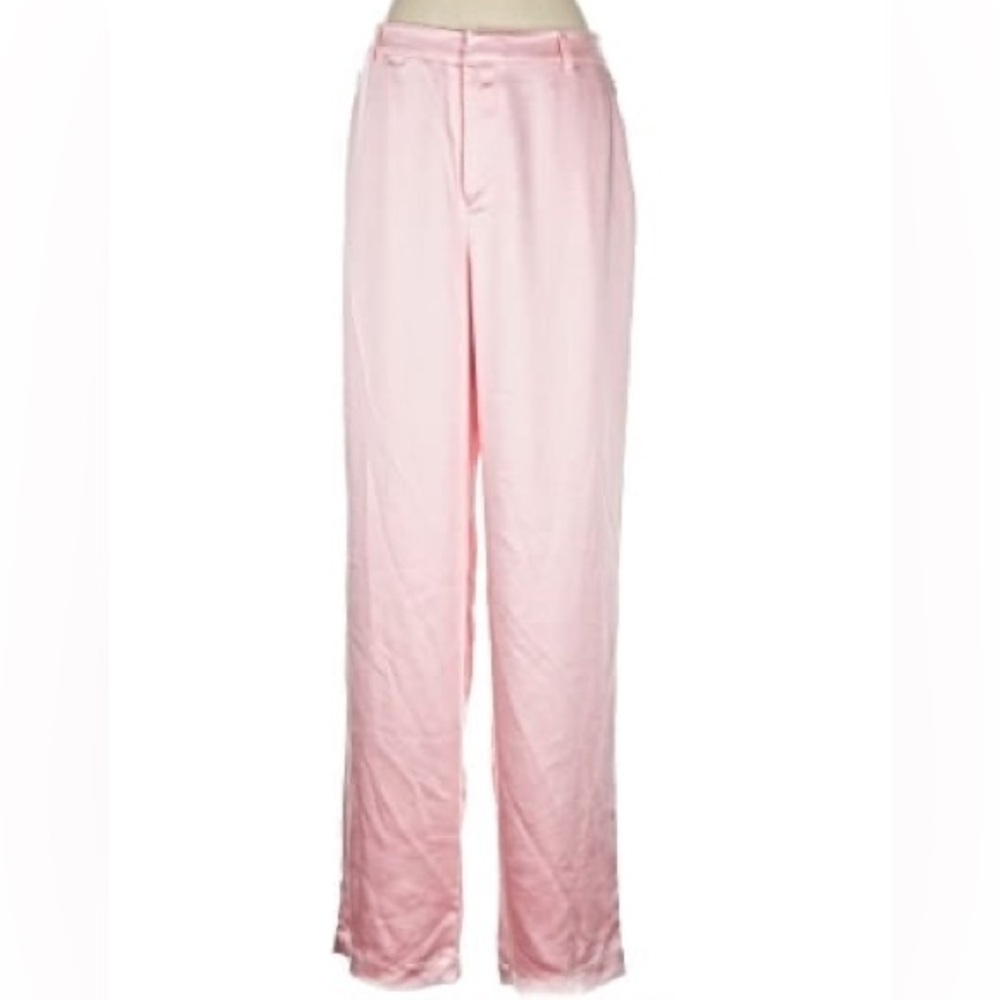 Good American Soft Pink women’s Dress Trousers